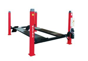 Sicam 4-koloms uitlijnhefbrug met een hefcapaciteit van 4000 kg