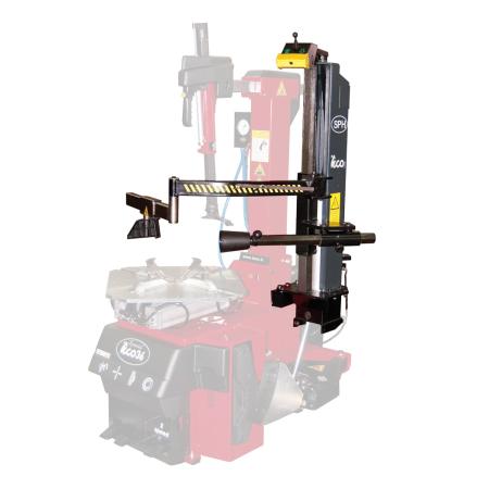 Hulparm voor TECO bandendemontage machines om het schadevrij monteren en demonteren van stijve en runflat banden mogelijk te maken zonder beschadiging. Ook achteraf op bijna alle TECO machines te monteren.