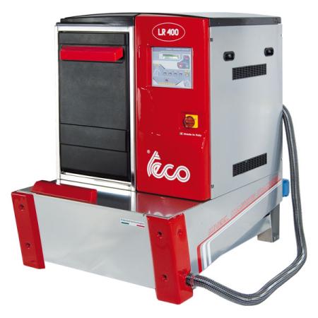 Elektronische wielenwasser met granulaat, RVS tank en waterverwarming.