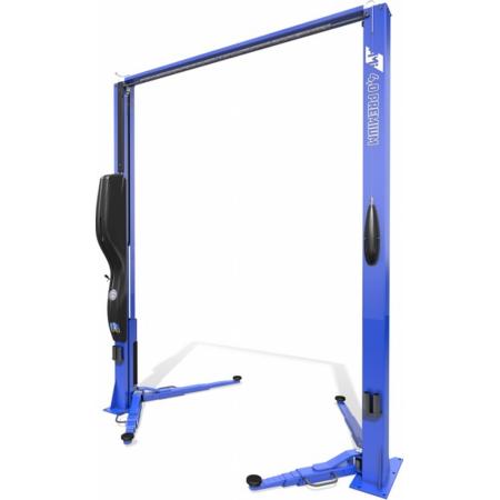 2 koloms hefbrug met een hefcapaciteit van 4.000 kg en een hefhoogte van maar liefst 2.005 mm