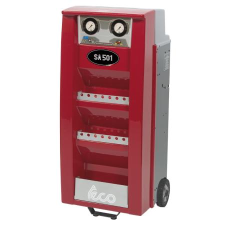 Een aantrekkelijk ontworpen stikstofgenerator speciaal voor de bandenspecialist met een capaciteit van 5000 liter per uur. Haalt stikstof uit gewone buitenlucht en maakt er 95% pure stikstof van om banden mee te vullen.