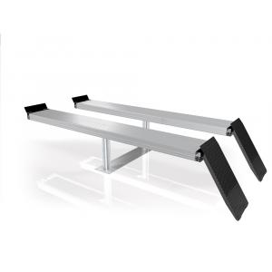 Lange rijbanen stempelhefbruggen