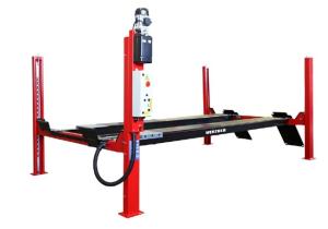 De SICAM 450-3DB is een zeer fraaie uitlijnbrug met smalle rijbanen voor optimale uitlijnspecificaties.