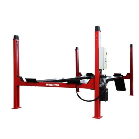 Sicam 4-koloms hefbrug met een hefcapaciteit van 4000 kg